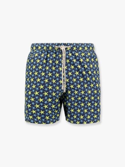 MC2 SAINT BARTH Recycled Nylon Swim Trunks With Hitode 6194 Print