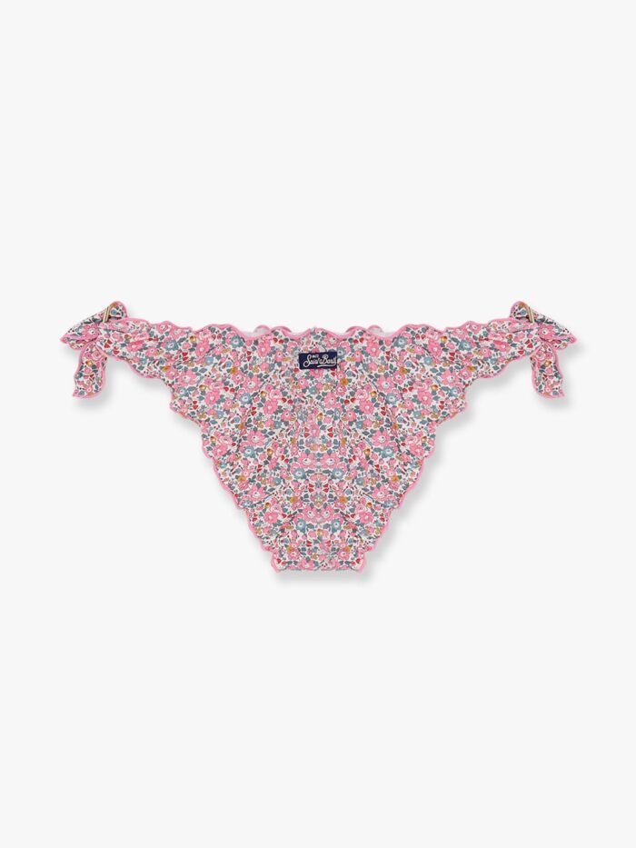 MC2 SAINT BARTH Sagittarius Bikini Slip With Betsy Ann 21 Print