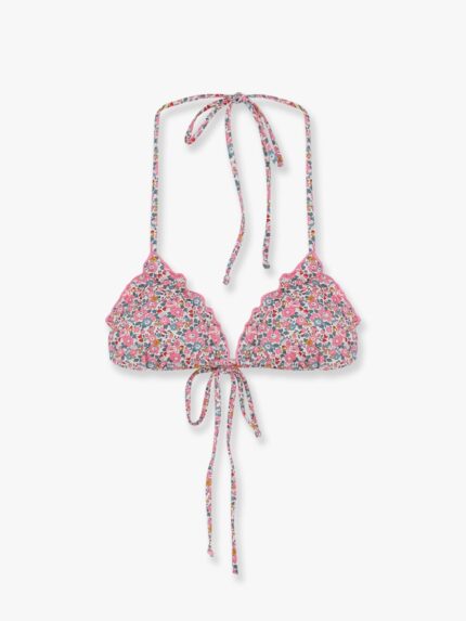 MC2 SAINT BARTH Sagittarius Bikini Top With Betsy Ann 21 Print