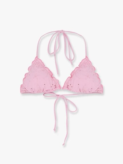 MC2 SAINT BARTH Sagittarius Bikini Top With Embroidery