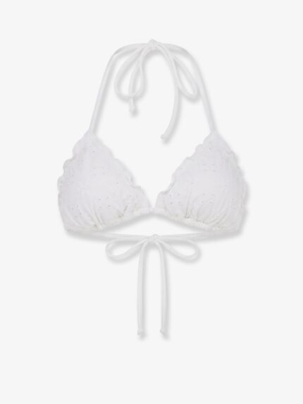 MC2 SAINT BARTH Sagittarius Embroidered Bikini Top