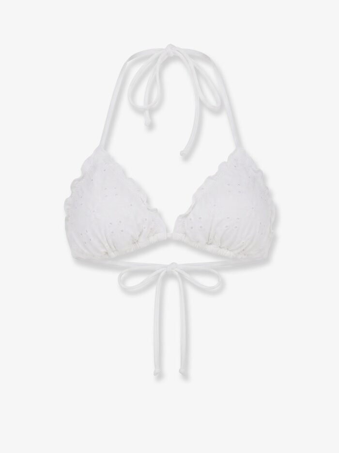 MC2 SAINT BARTH Sagittarius Embroidered Bikini Top
