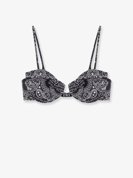 MC2 SAINT BARTH Salina Nylon Bikini Top