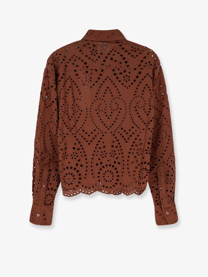 MC2 SAINT BARTH Sangallo Lace Oriane Shirt