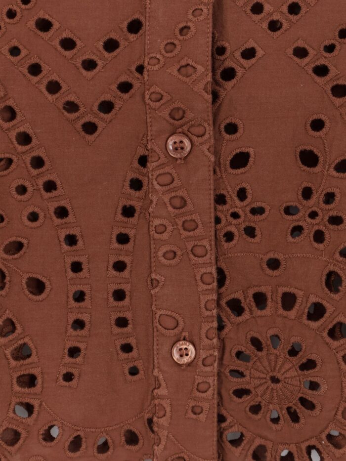 MC2 SAINT BARTH Sangallo Lace Oriane Shirt