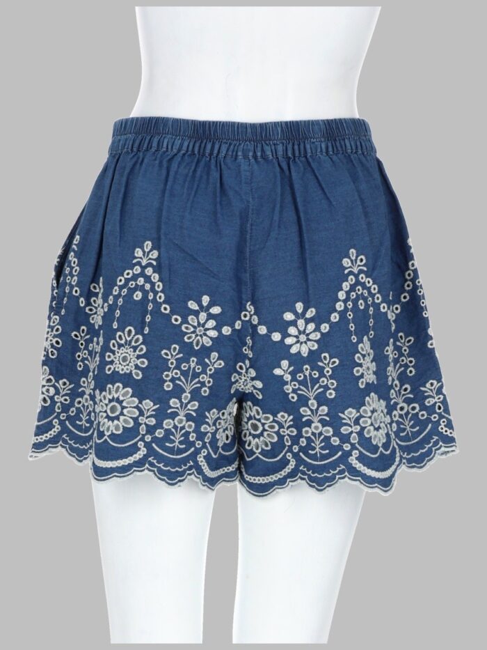MC2 SAINT BARTH SHORTS "AMANI" IN CHAMBRAY