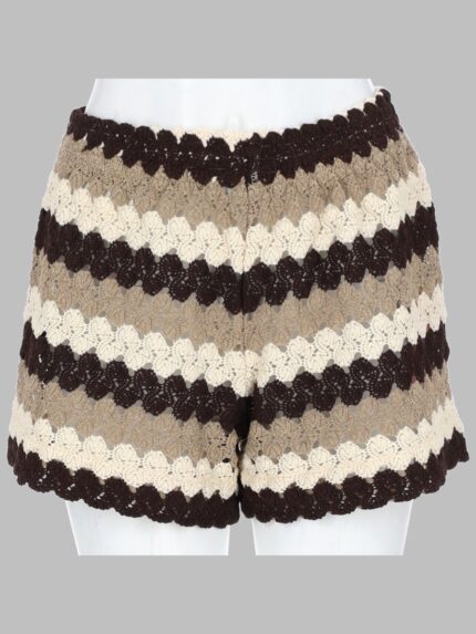 MC2 SAINT BARTH SHORTS IN COTONE CROCHET