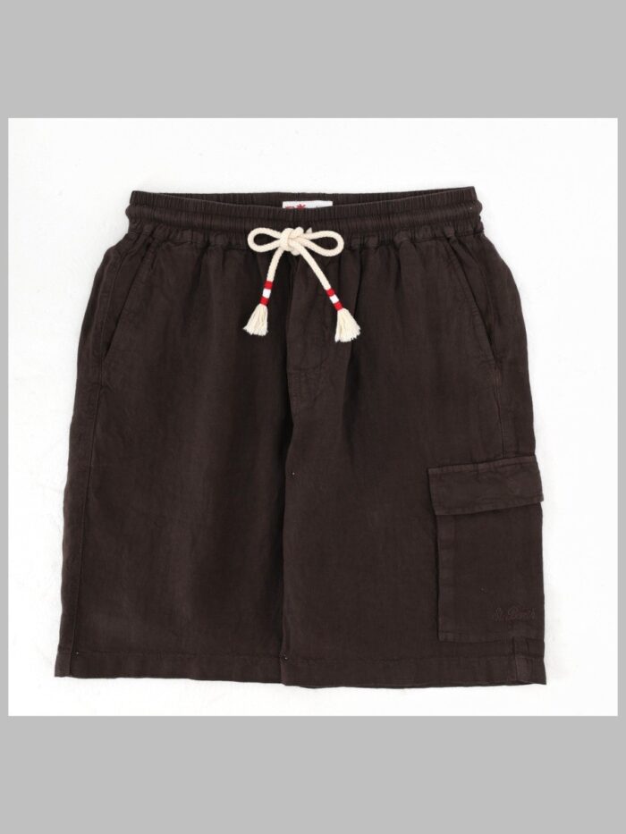 MC2 SAINT BARTH SHORTS IN LINO CON COULISSE