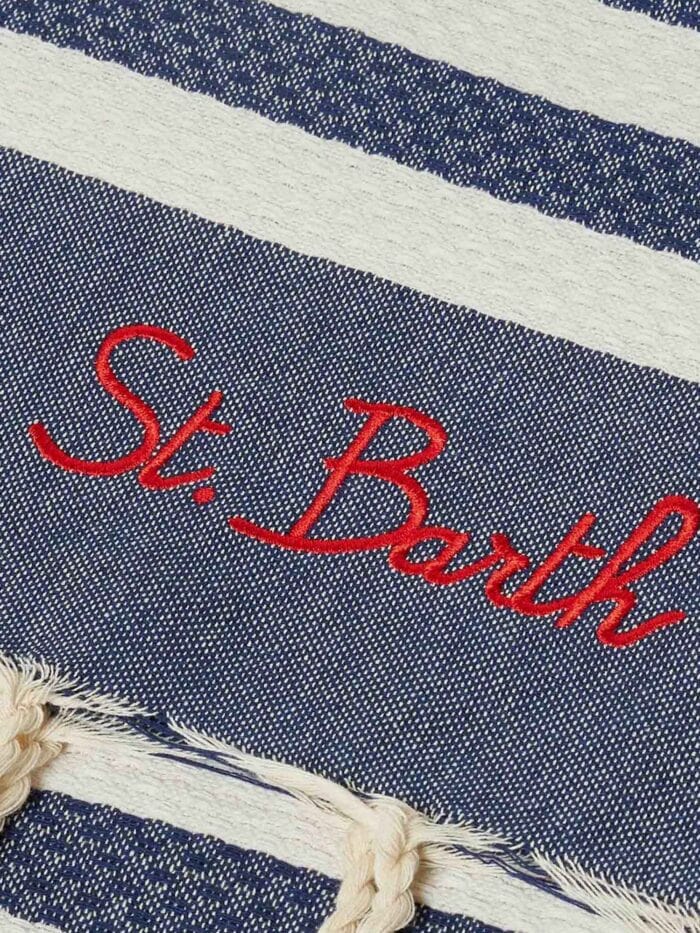 MC2 SAINT BARTH Striped Cotton Beach Towel