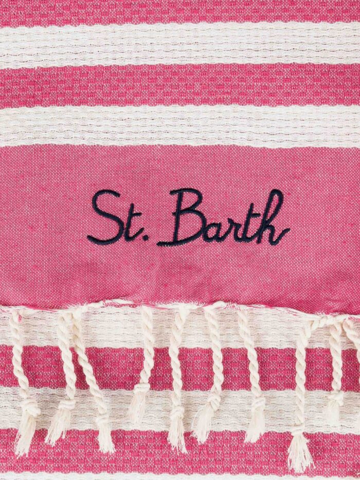 MC2 SAINT BARTH Striped Cotton Beach Towel