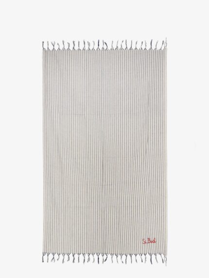 MC2 SAINT BARTH Striped Cotton Beach Towel