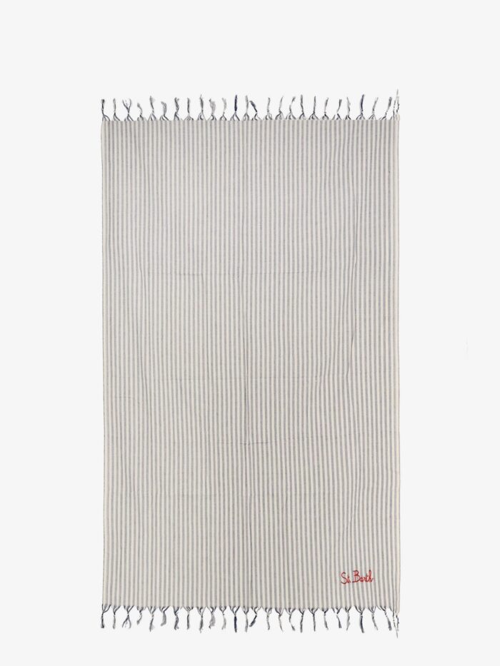 MC2 SAINT BARTH Striped Cotton Beach Towel