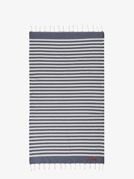 MC2 SAINT BARTH Striped Cotton Beach Towel