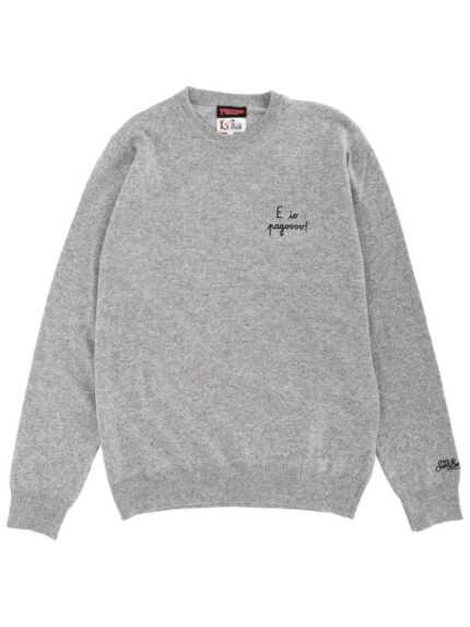 MC2 SAINT BARTH SWEATER WITH EMBROIDERY