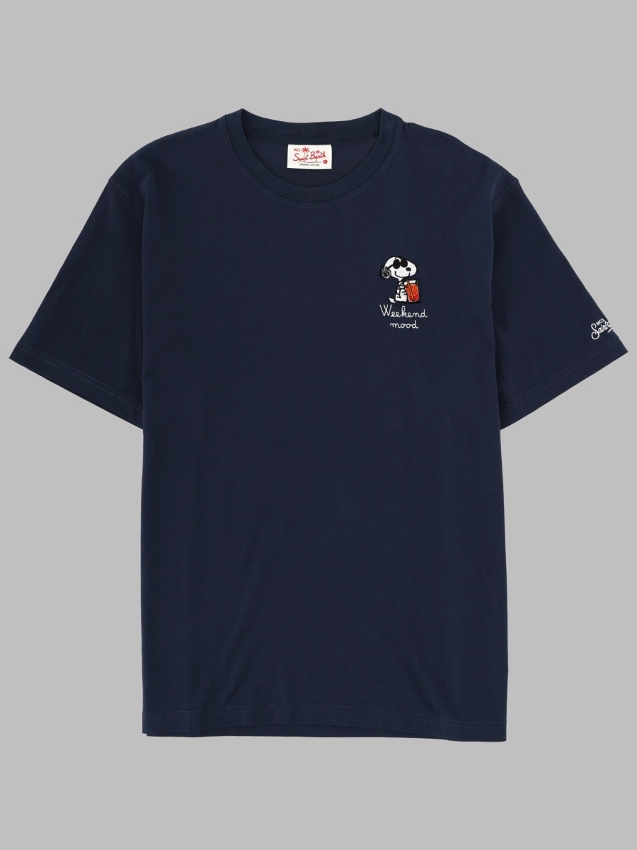 MC2 SAINT BARTH T-SHIRT CON RICAMO