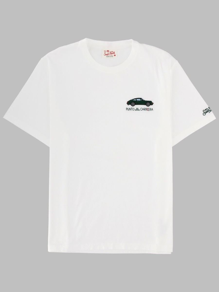 MC2 SAINT BARTH T-SHIRT CON RICAMO
