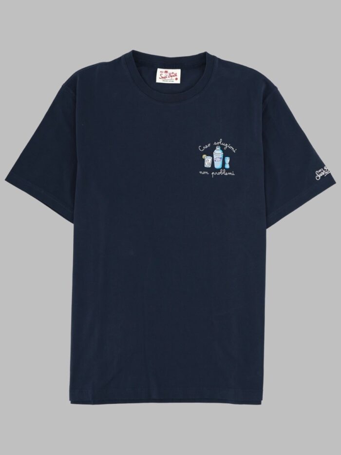MC2 SAINT BARTH T-SHIRT CON RICAMO