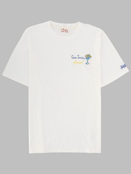 MC2 SAINT BARTH T-SHIRT CON RICAMO