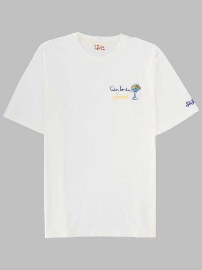 MC2 SAINT BARTH T-SHIRT CON RICAMO