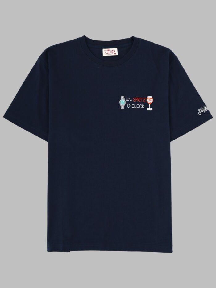 MC2 SAINT BARTH T-SHIRT CON RICAMO