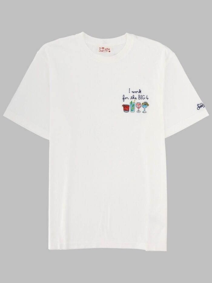 MC2 SAINT BARTH T-SHIRT CON RICAMO