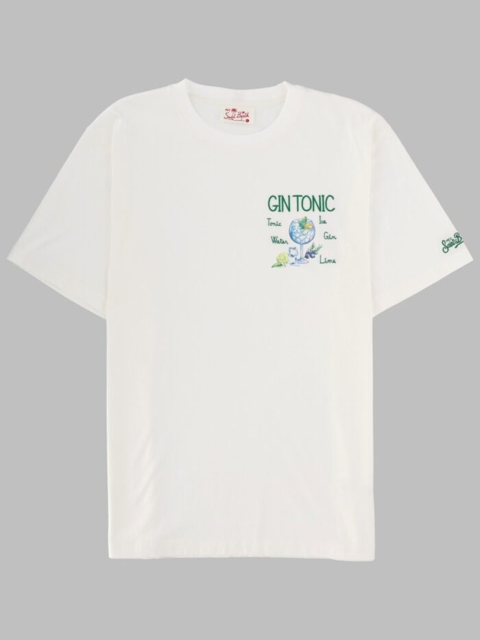 MC2 SAINT BARTH T-SHIRT CON RICAMO