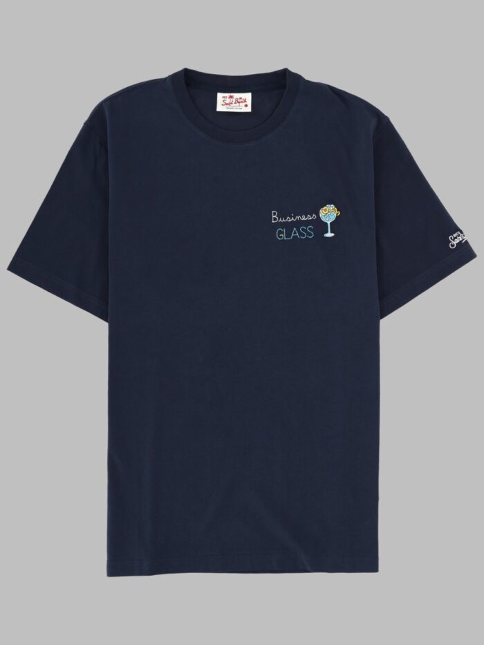 MC2 SAINT BARTH T-SHIRT CON RICAMO