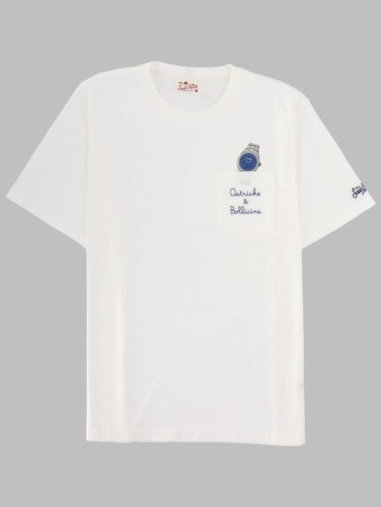 MC2 SAINT BARTH T-SHIRT CON RICAMO