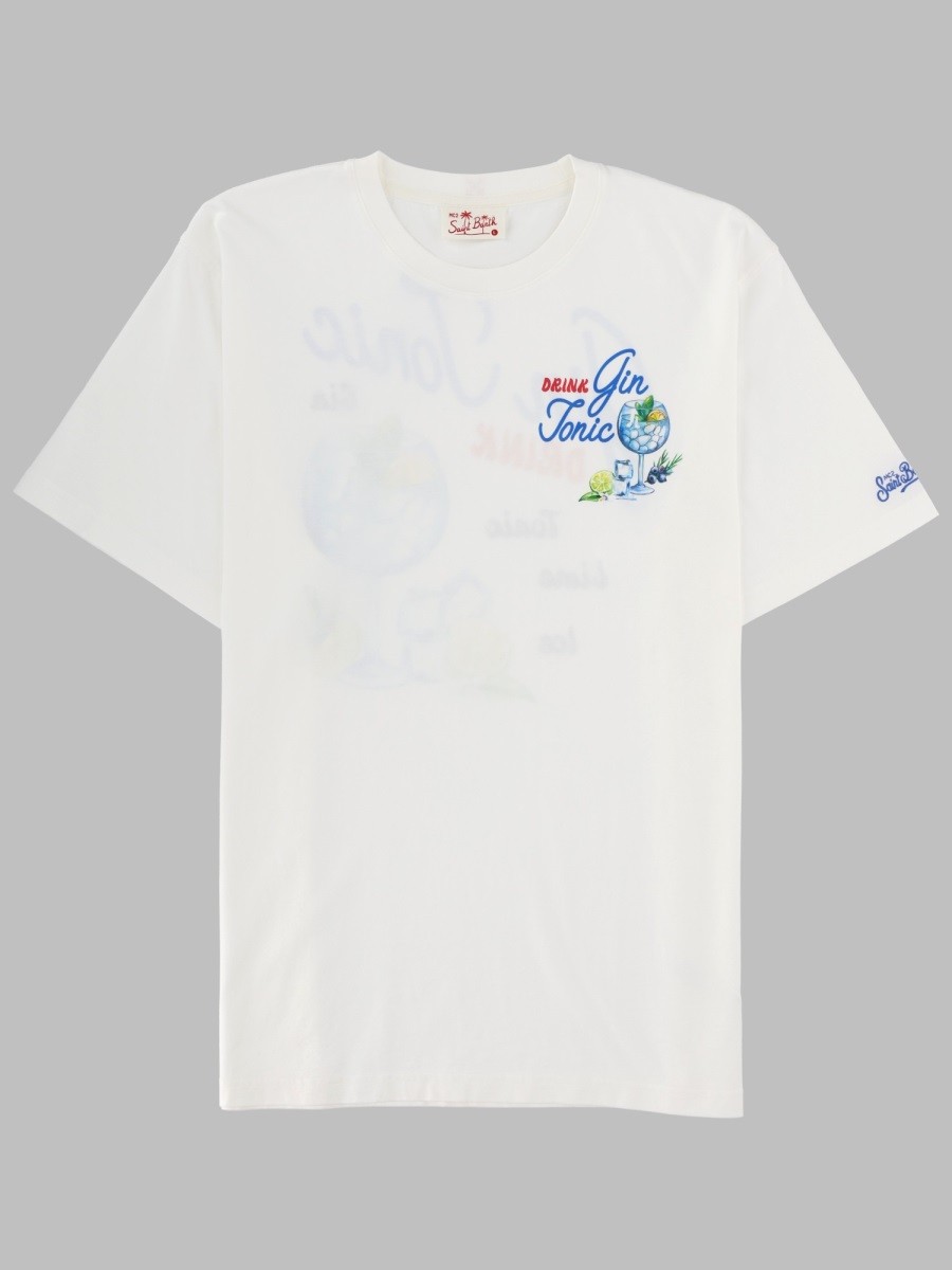 MC2 SAINT BARTH T-SHIRT CON STAMPA