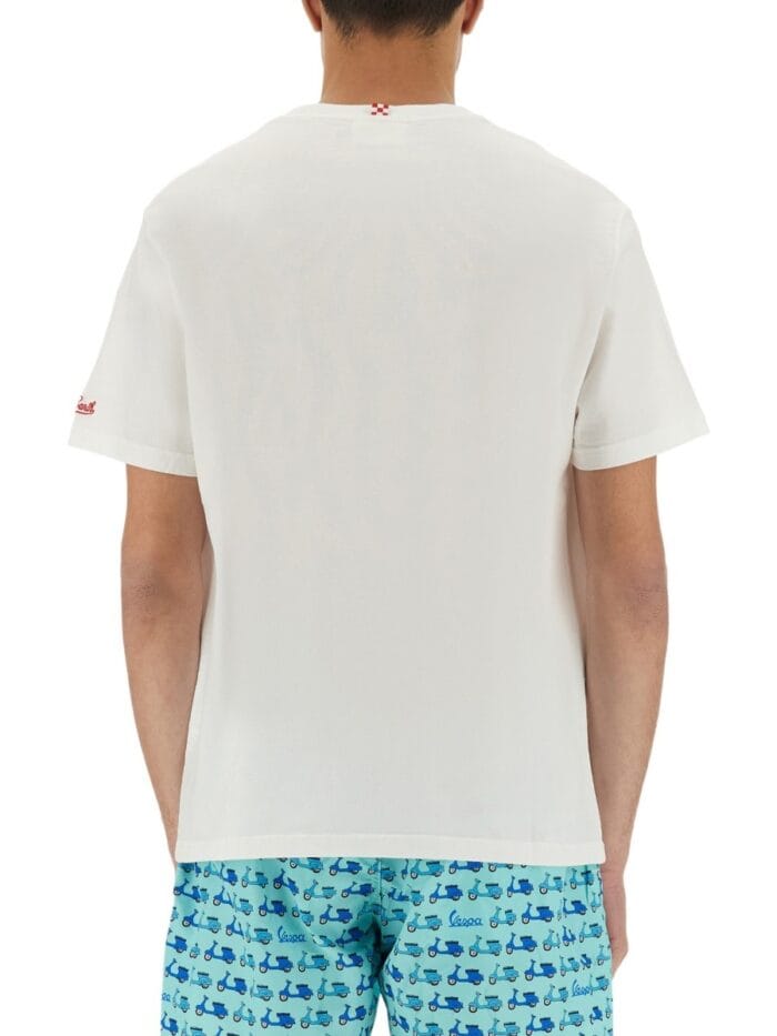 MC2 SAINT BARTH T-SHIRT WITH PRINT