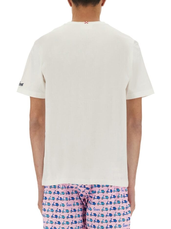 MC2 SAINT BARTH T-SHIRT WITH PRINT
