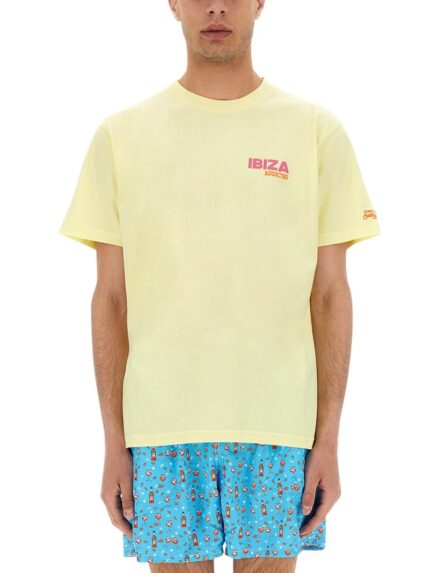MC2 SAINT BARTH T-SHIRT WITH PRINT