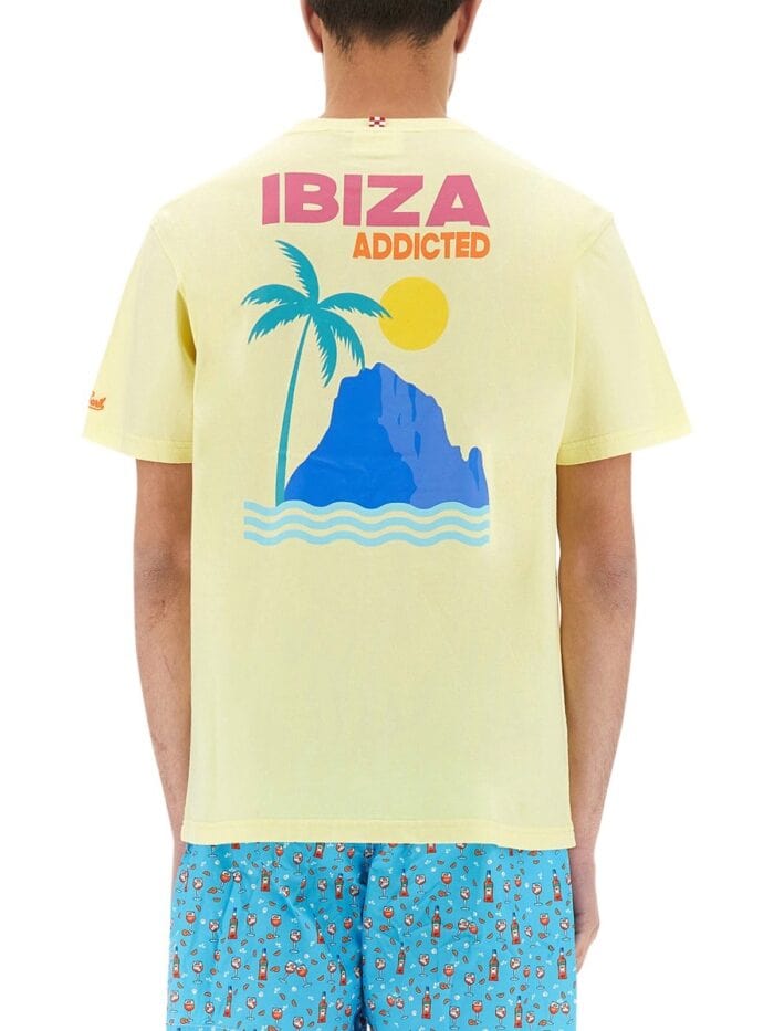 MC2 SAINT BARTH T-SHIRT WITH PRINT
