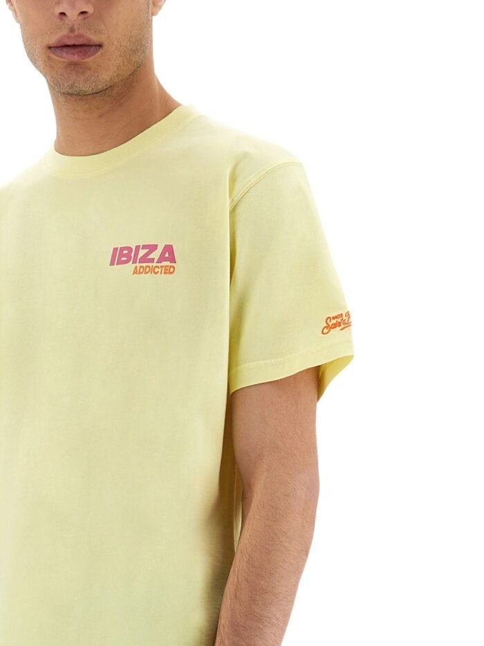 MC2 SAINT BARTH T-SHIRT WITH PRINT