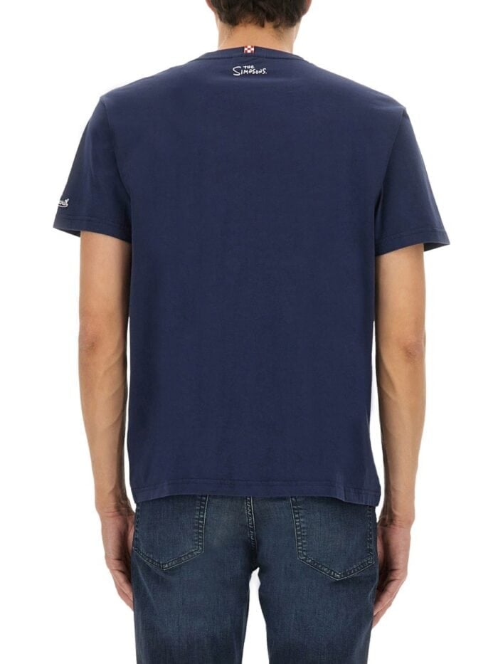 MC2 SAINT BARTH T-SHIRT WITH PRINT