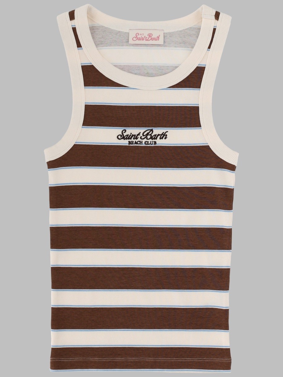 MC2 SAINT BARTH TANK TOP "ADA" CON LOGO