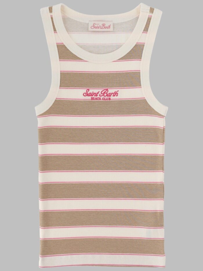 MC2 SAINT BARTH TANK TOP "ADA" CON LOGO