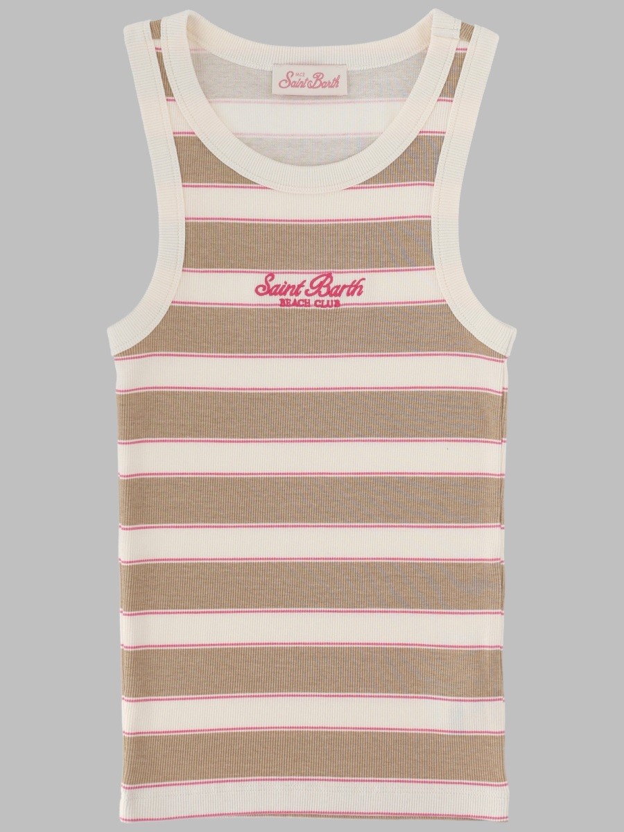 MC2 SAINT BARTH TANK TOP "ADA" CON LOGO