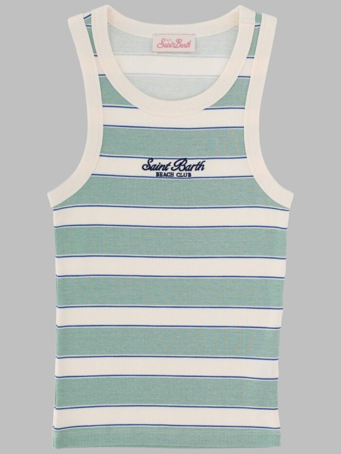 MC2 SAINT BARTH TANK TOP "ADA" CON LOGO