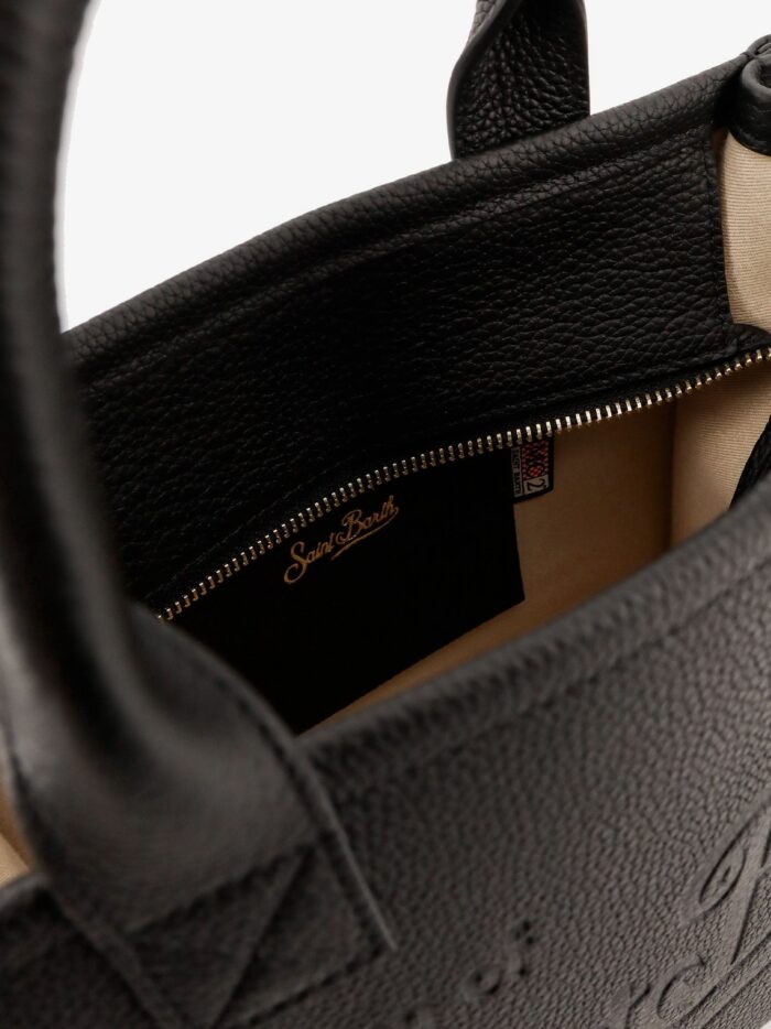 MC2 SAINT BARTH Vanity Bag Midi Leather Shoulder Bag