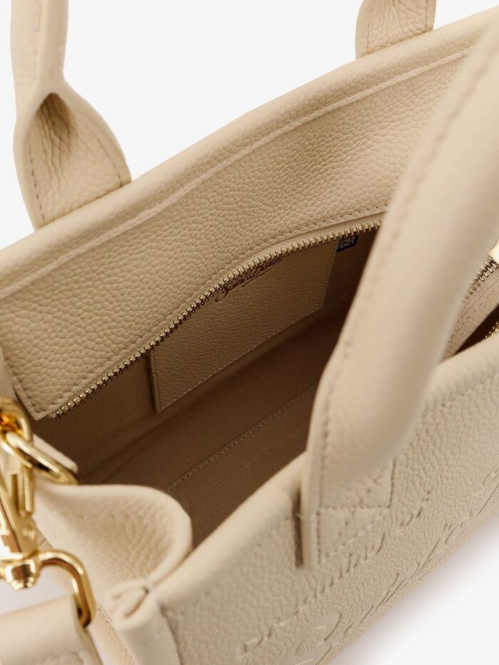 MC2 SAINT BARTH Vanity Bag Midi Leather Shoulder Bag