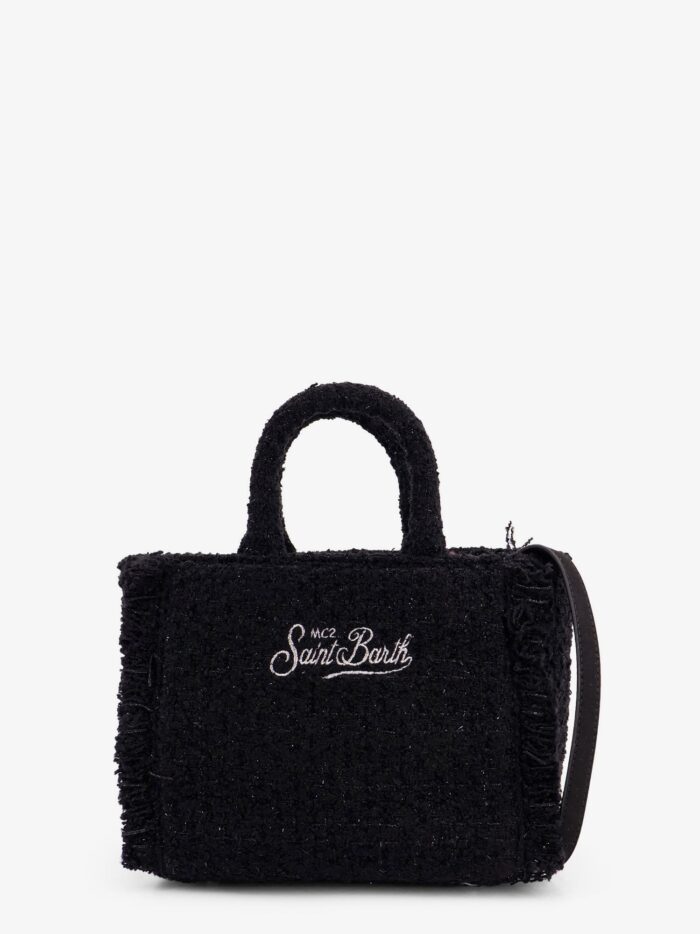 mc2 saint barth vanity crossbody bag with embroidered logo on the front MC2 SAINT BARTH Vanity Crossbody Bag With Embroidered Logo On The Front