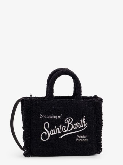 MC2 SAINT BARTH Vanity Crossbody Bag With Embroidered Logo On The Front