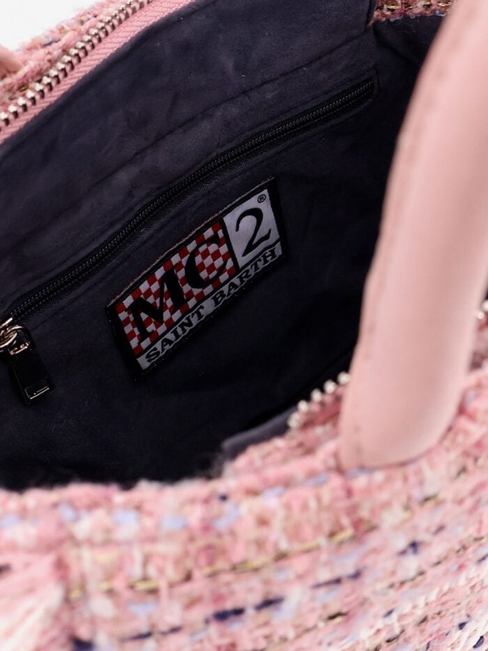 MC2 SAINT BARTH Vanity Crossbody Bag With Embroidered Logo On The Front