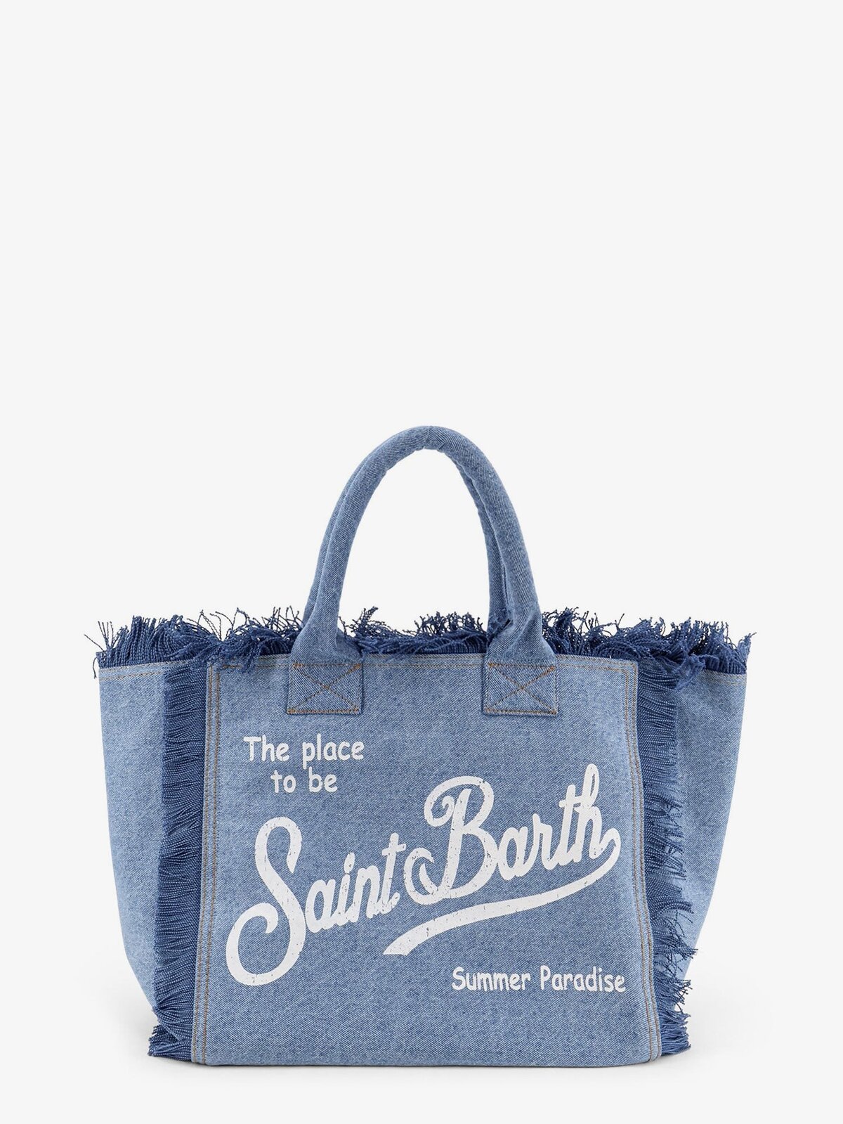 MC2 SAINT BARTH Vanity Denim Shoulder Bag