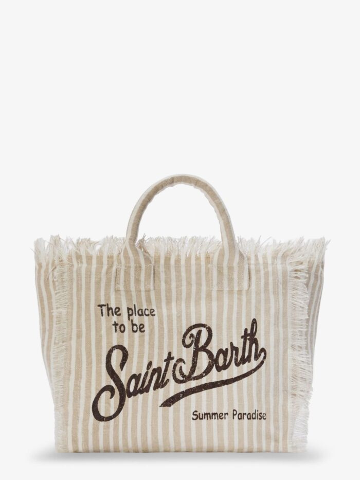 MC2 SAINT BARTH Vanity Linen Shoulder Bag