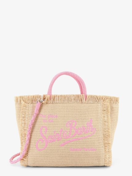 MC2 SAINT BARTH Vanity Raffia  Handbag
