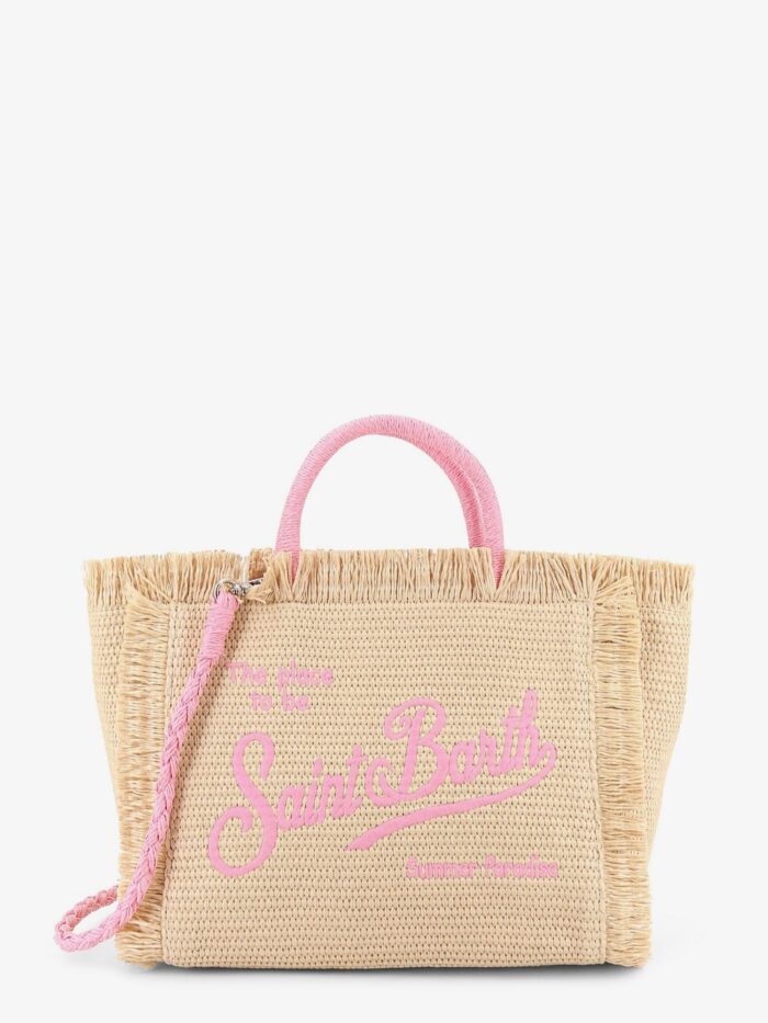 MC2 SAINT BARTH Vanity Raffia  Handbag