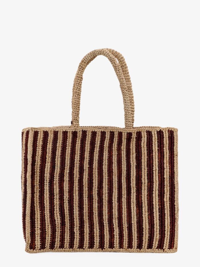 MC2 SAINT BARTH Vanity Raffia Handbag