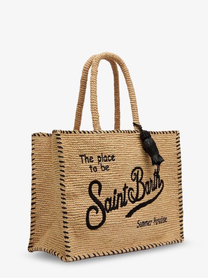 MC2 SAINT BARTH Vanity Raffia Shoulder Bag